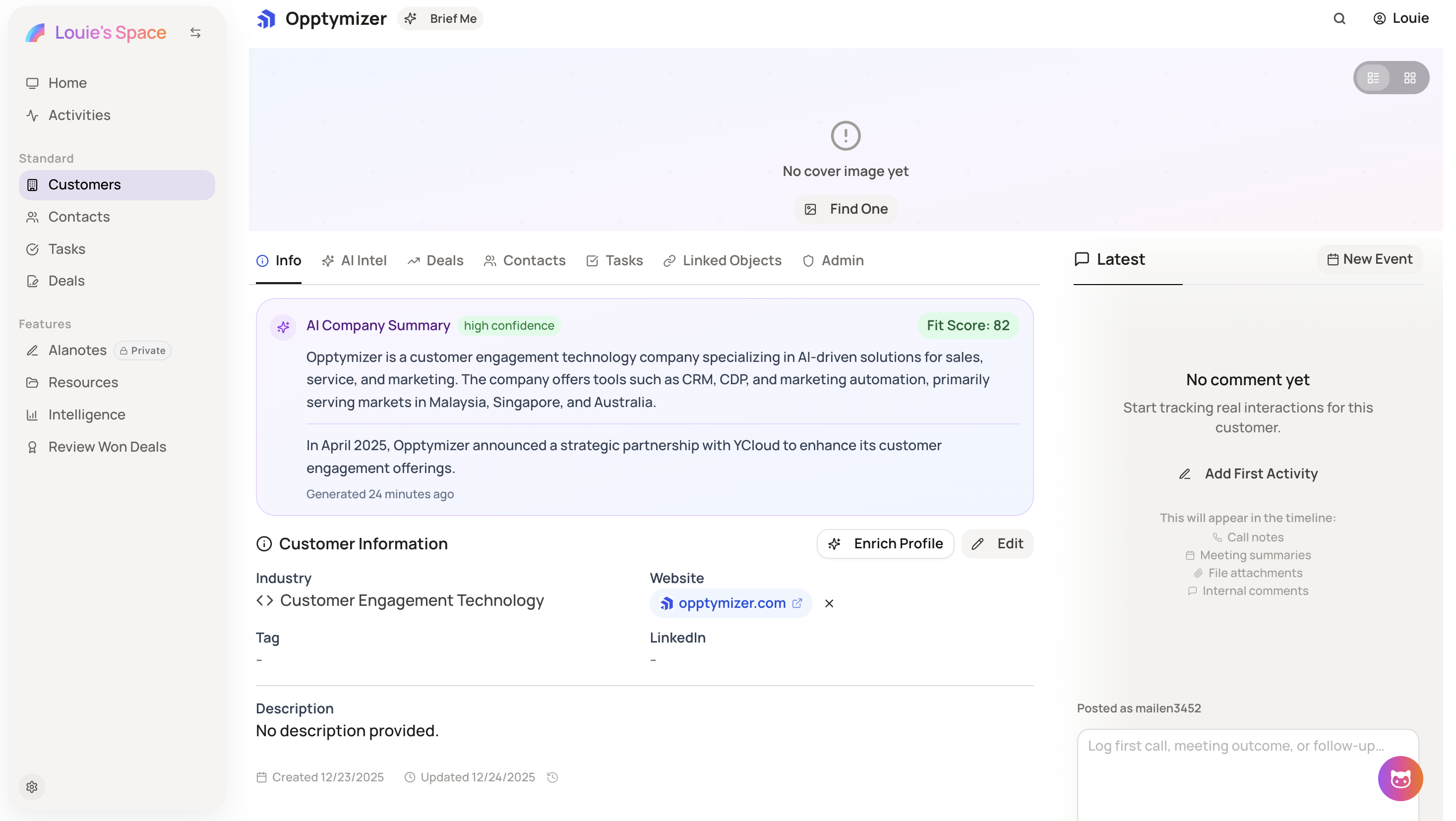 Screenshot for AI Scoring & Ranking