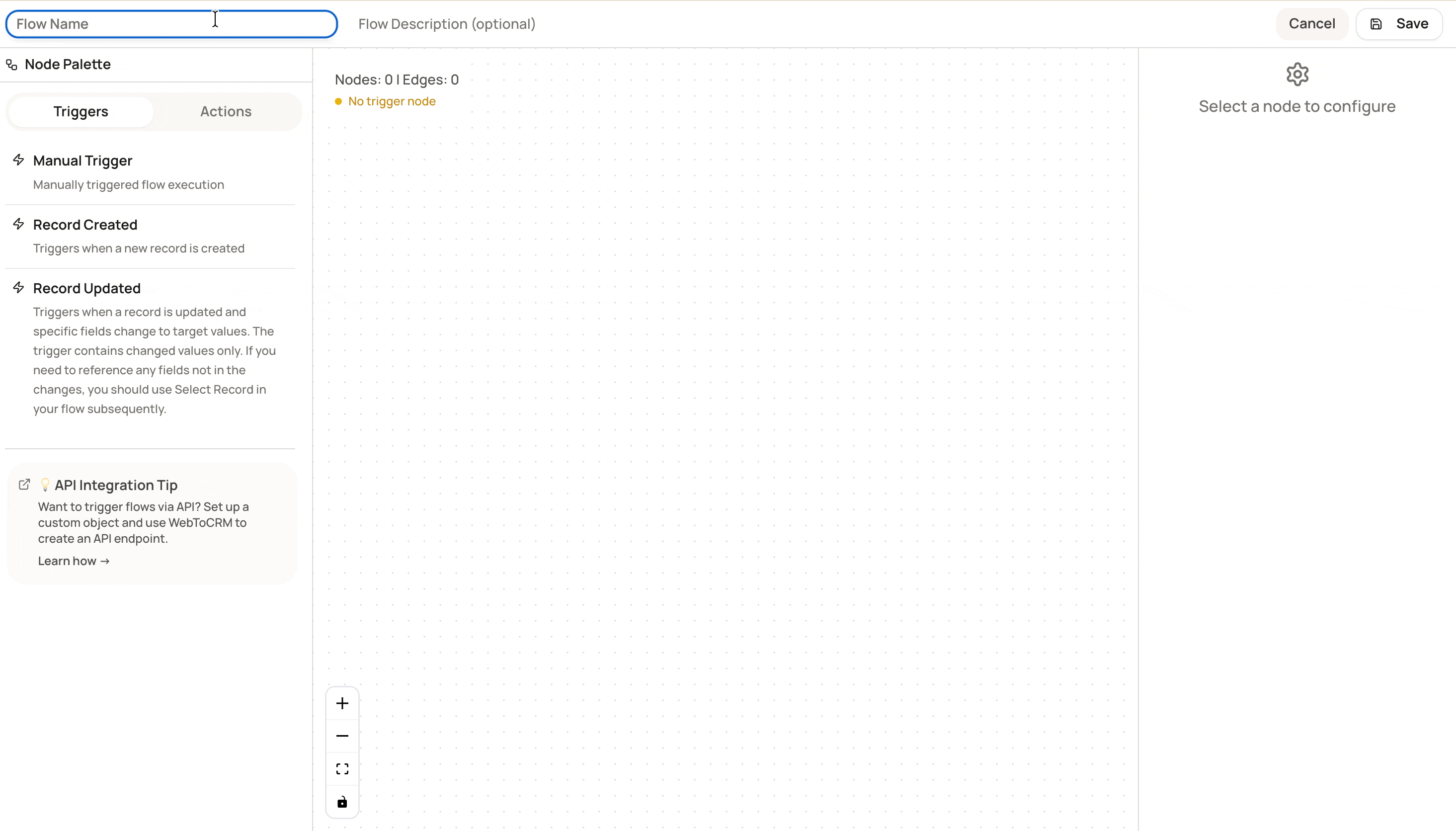 Screenshot for Flow Builder