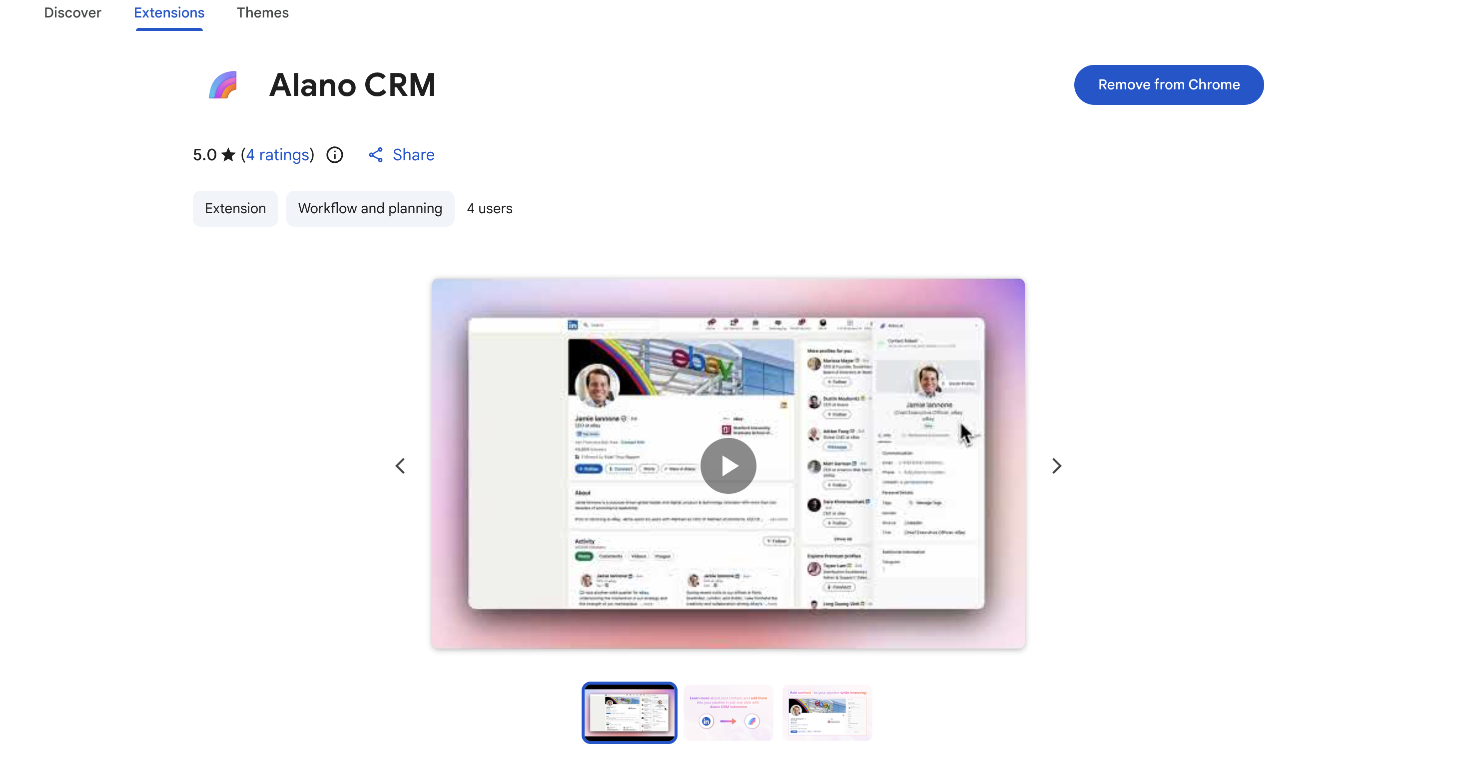 Screenshot for Create your Alano CRM account (Free)