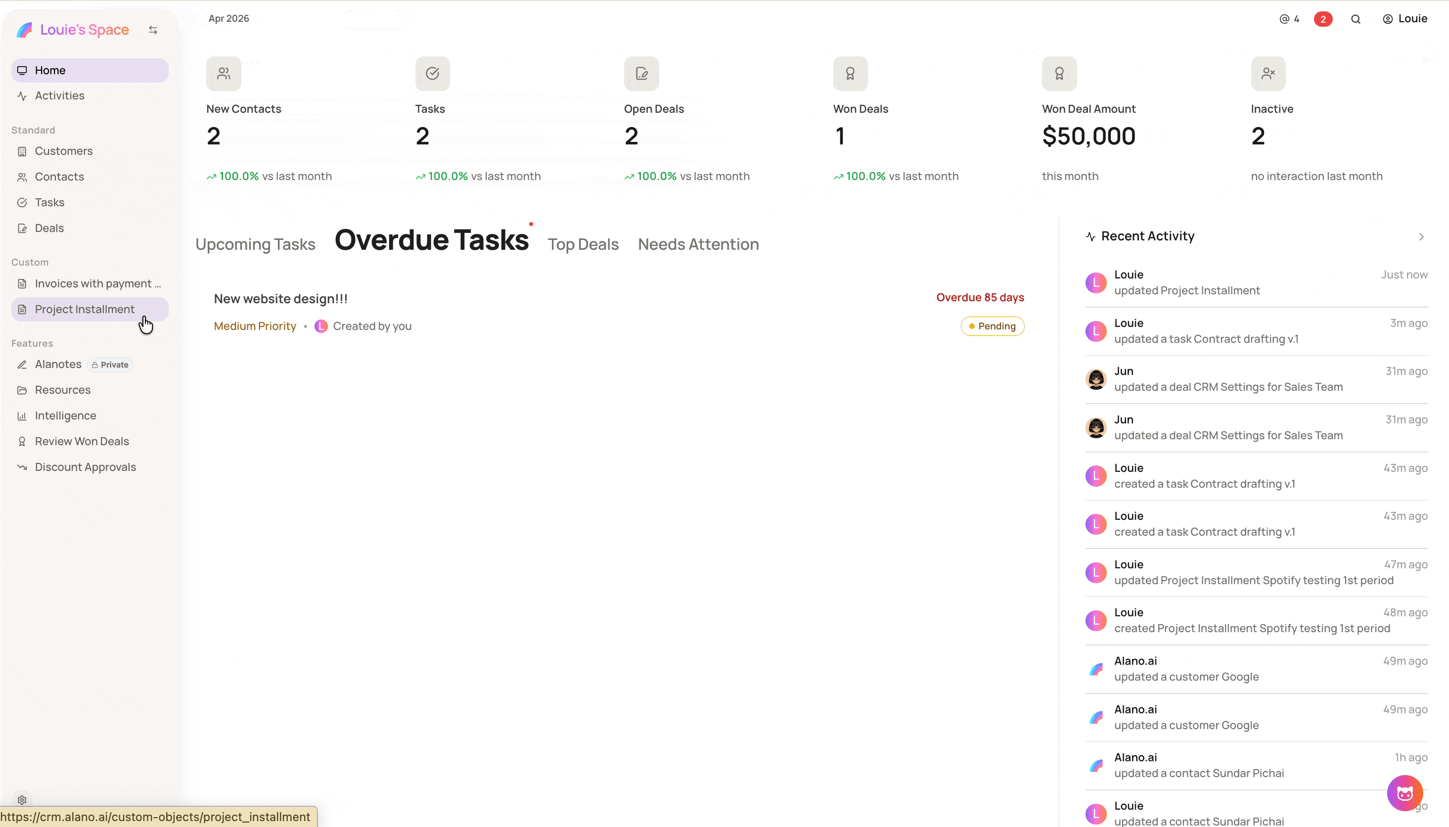 Screenshot for Deals Linking