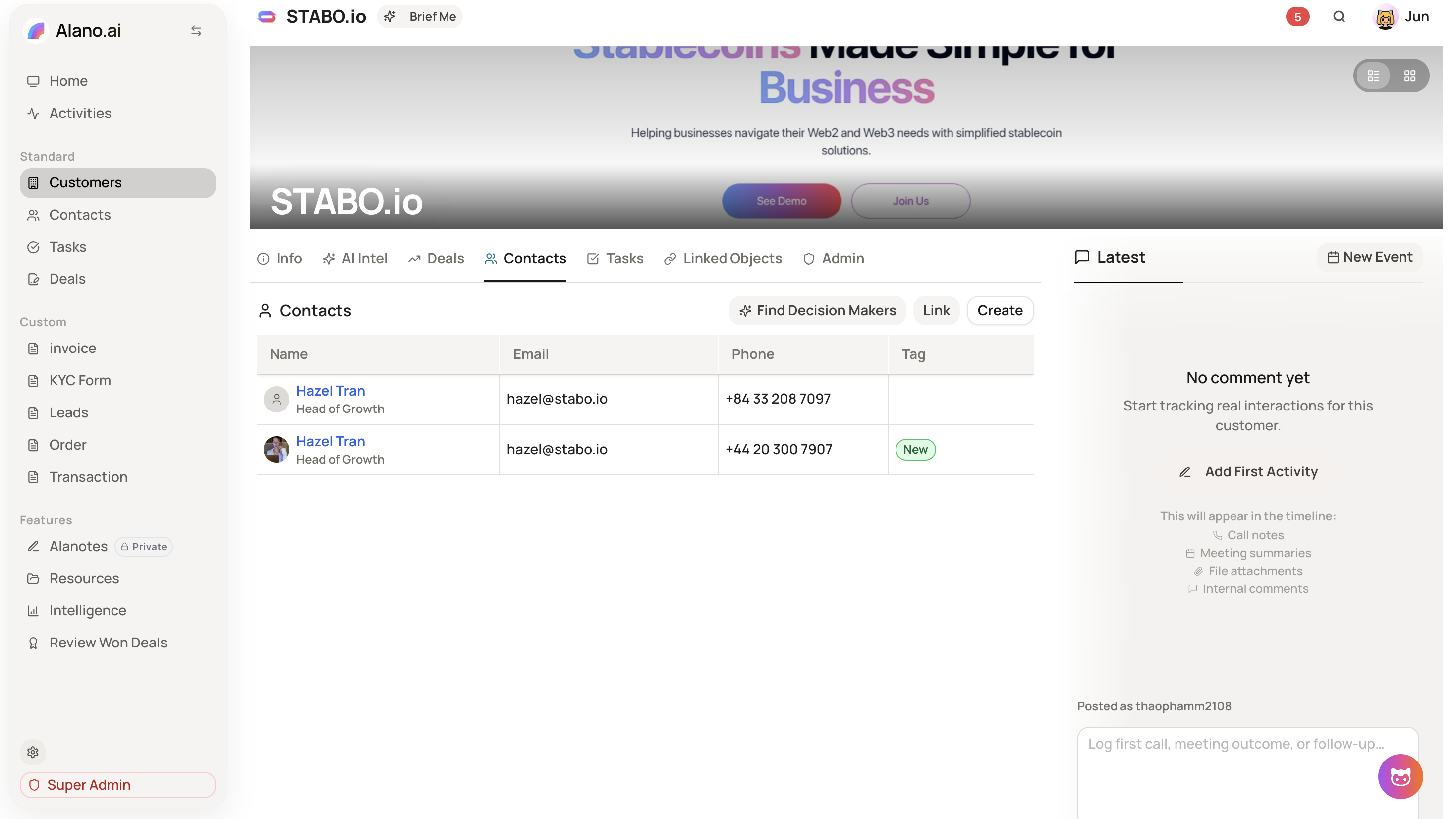 Screenshot for Decision Makers Finder