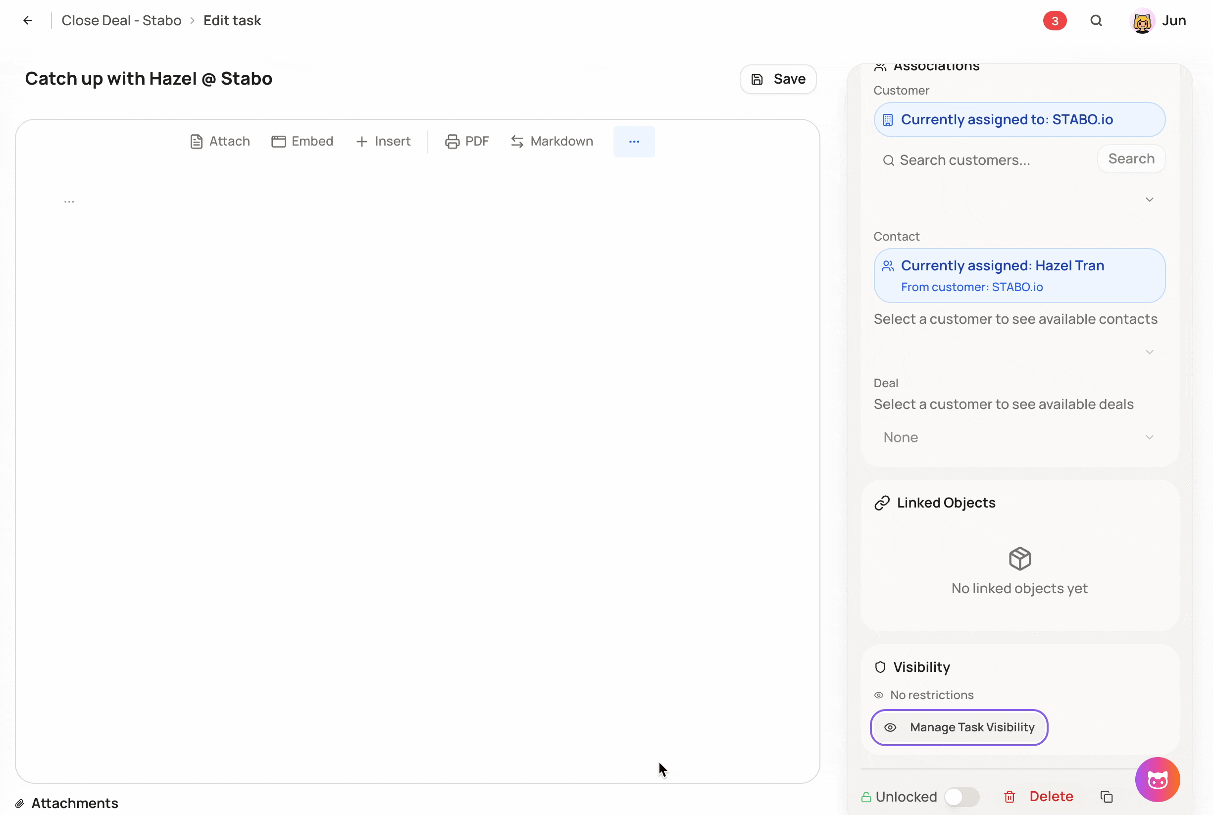 Screenshot for Visibility