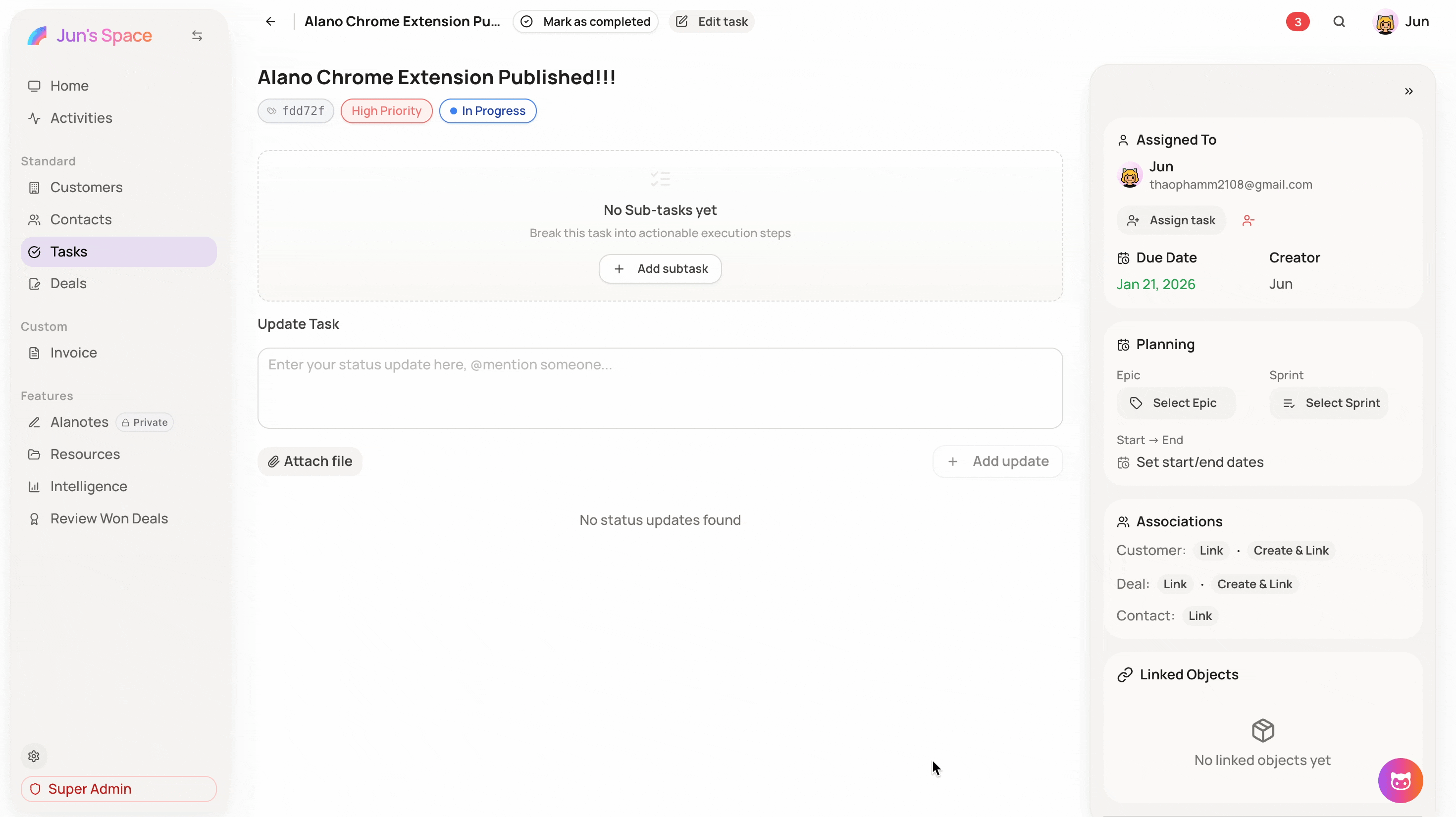 Screenshot for Generate Shareable Link