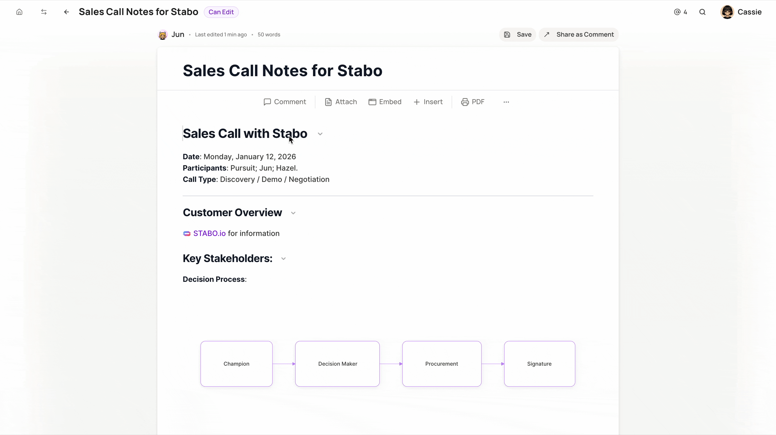 Screenshot for Comment In Notes